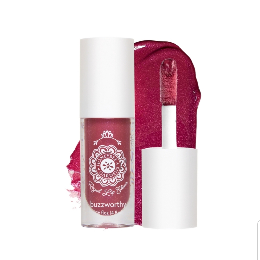 HoneyBee Gardens Buzzworthy Lip Gloss - Vibrant Berry